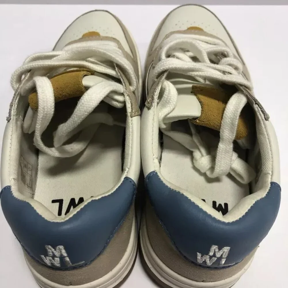 Madewell Women’s Court Low Lace-Up Sneaker 6.5 M
